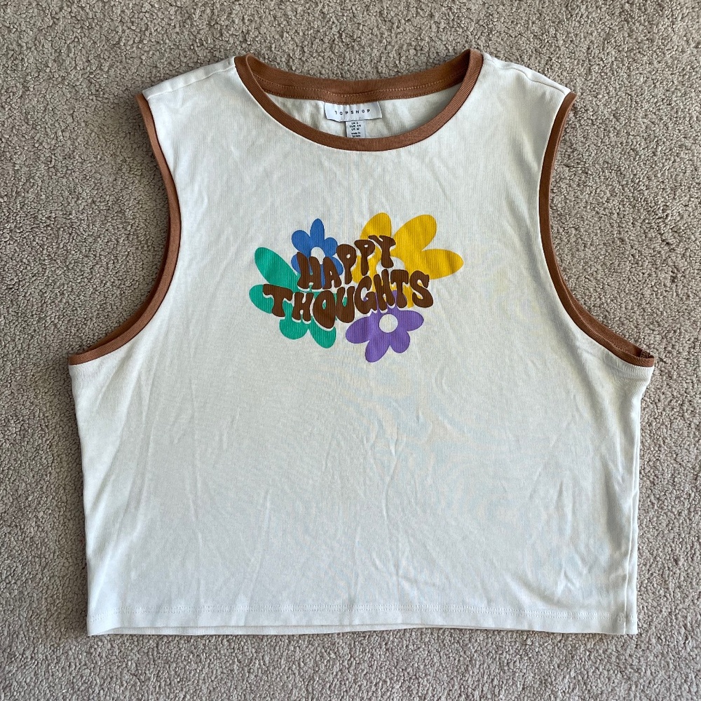 Happy Thoughts Tank Top (Size L)
